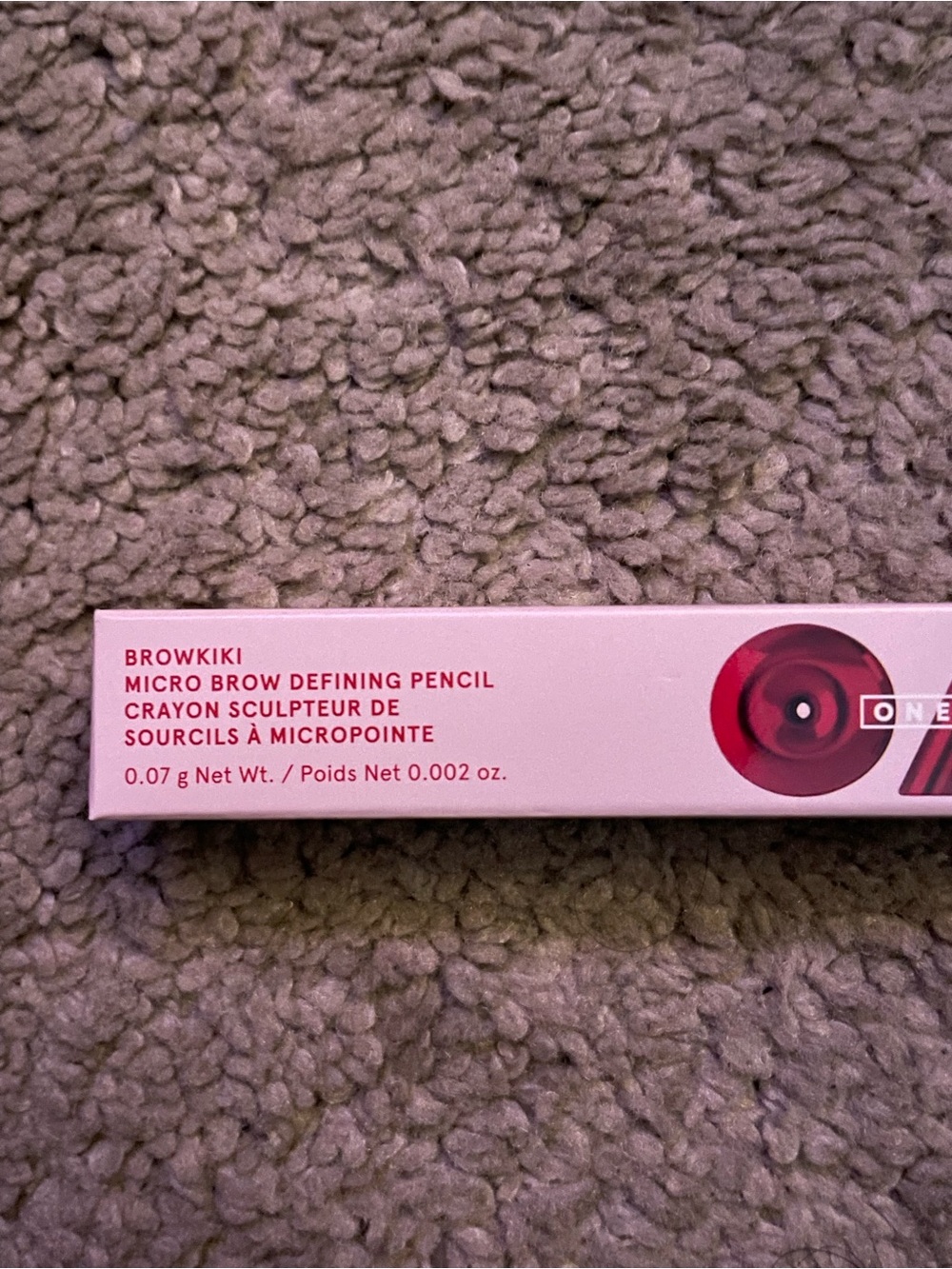 One/size Browkiki Micro Brow Defining Pencil Taupe